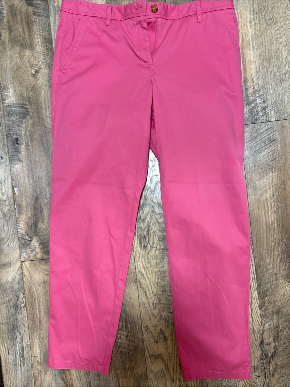 Talbots Coral Pink Cotton Chino Pants
